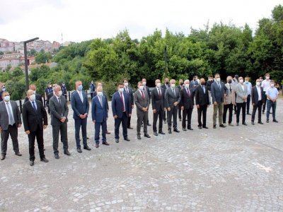 ZONGULDAK`IN DÜŞMAN İŞGALİNDEN KURTULUŞUNUN YÜZÜNCÜ YILI TÖRENİNE KATILIM SAĞLANDI
