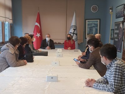 Cumhuriyet Halk Partisi Kadın Kolları Genel Başkan`ı sayın Aylin NAZLIAKA Şubemizi Ziyaret Etti 