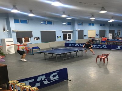 Atletizm yarışması ve veteran masa tenisi turnuvası düzenlendi