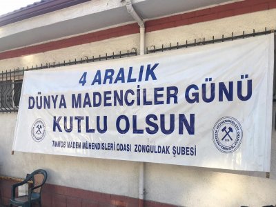 4 ARALIK DÜNYA MADENCİLER GÜNÜ KUTLU OLSUN