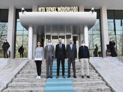 MTA GENEL MÜDÜRÜ MAKAMINDA ZİYARET EDİLDİ