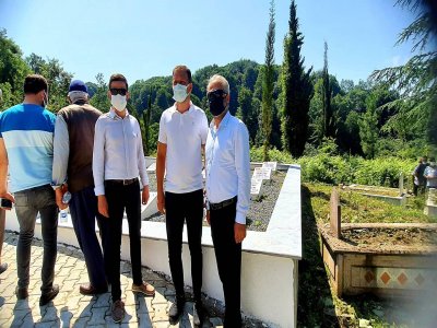 Armutcuk Amelebirligi Maden Şehitliği Açılış Törenine Katıldık
