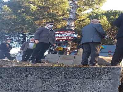MESLEKTAŞIMIZ MAHMUT KOLTUK MEZARI BAŞINDA ANILDI