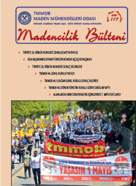 538 MADENCİLİK BÜLTENİ