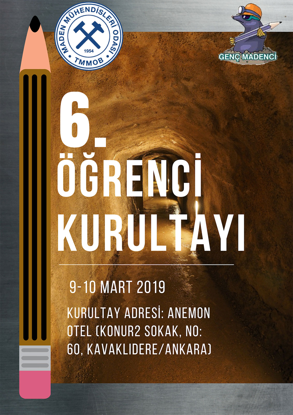 TMMOB MADEN MÜHENDİSLERİ ODASI 6. ÖĞRENCİ KURULTAYI