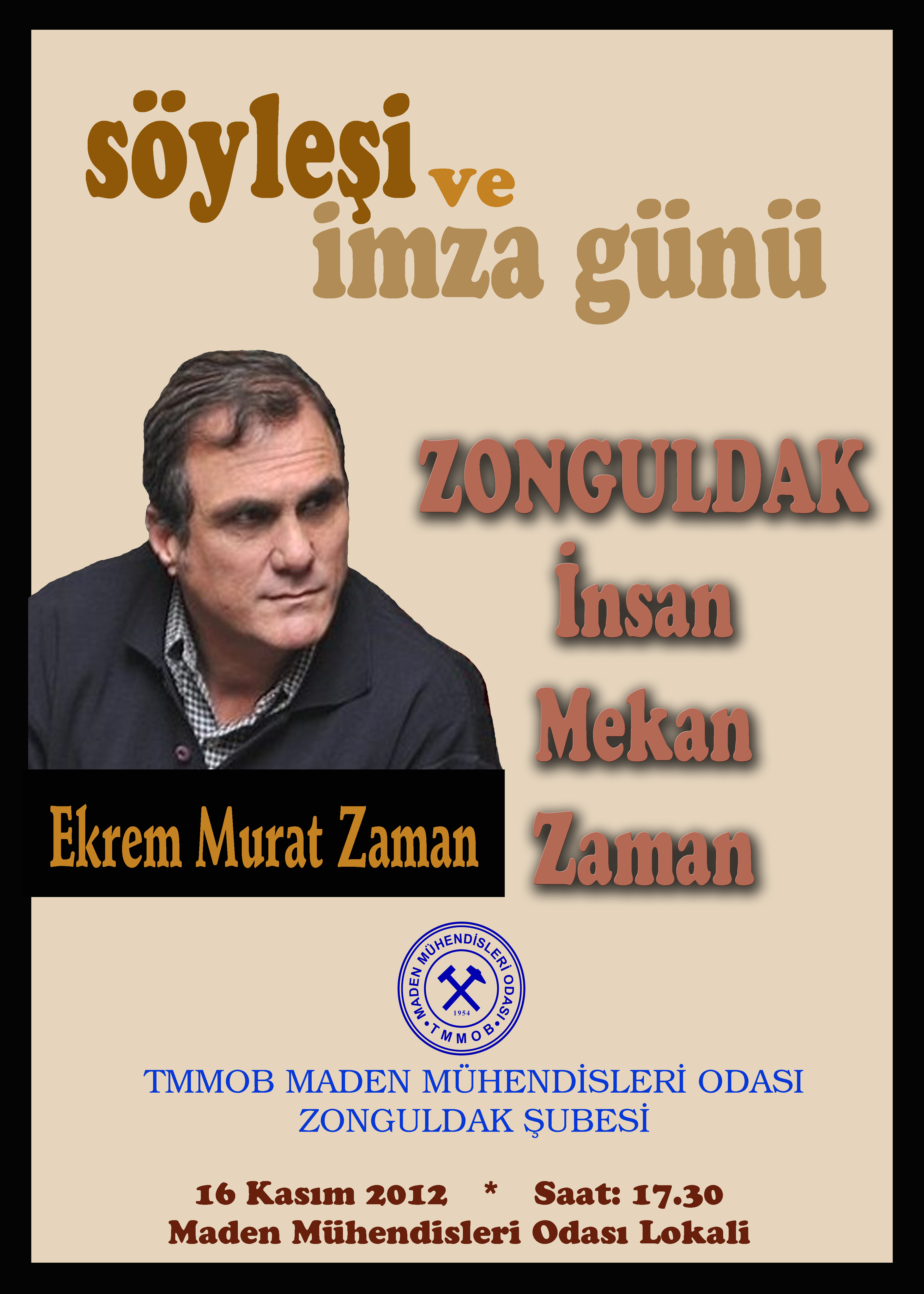 Söyleyişi ve imza günü düzenlenecektir.