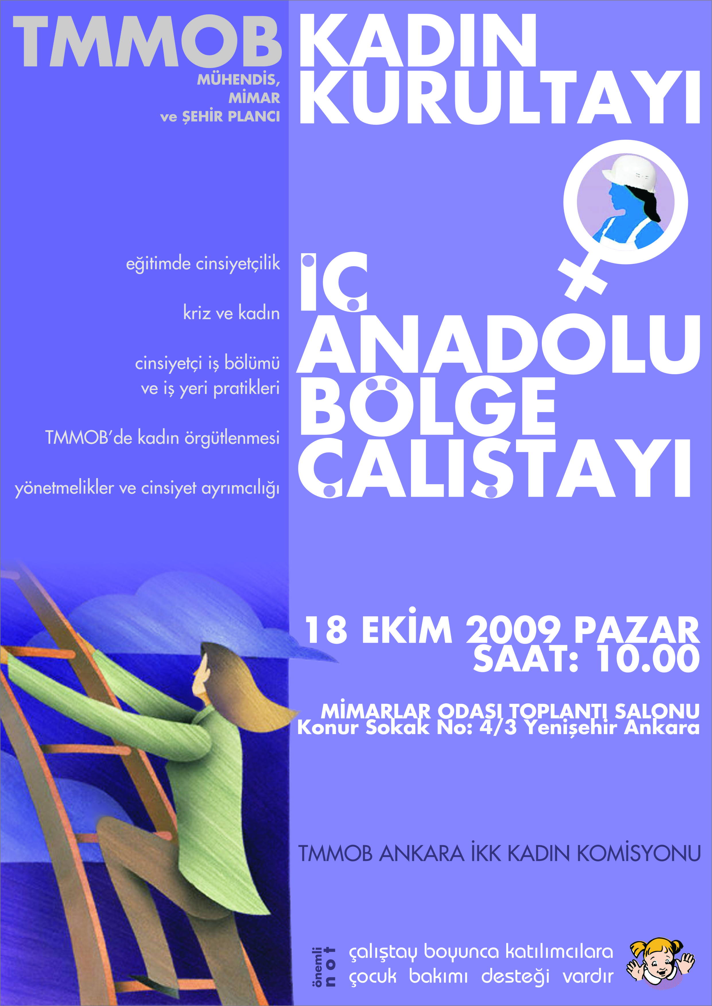 TMMOB Kadın Kurultayı İle Mimar, Mühendis, Şehir Plancı Kadınlar Beraber Güçleniyoruz !!!