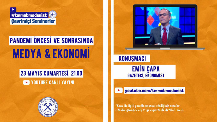Çevrimiçi Seminer | Gazeteci Emin Çapa ile Medya ve Ekonomi 