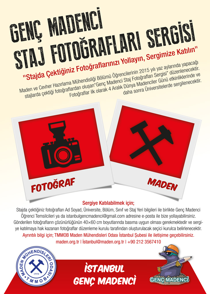Genç Madenci Staj Fotoğrafları Sergisi-2015 