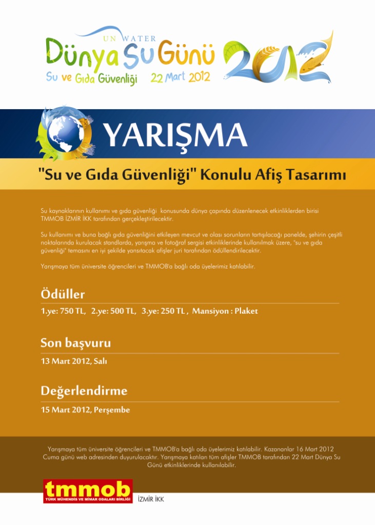 Dünya Su Günü Poster Yarışması