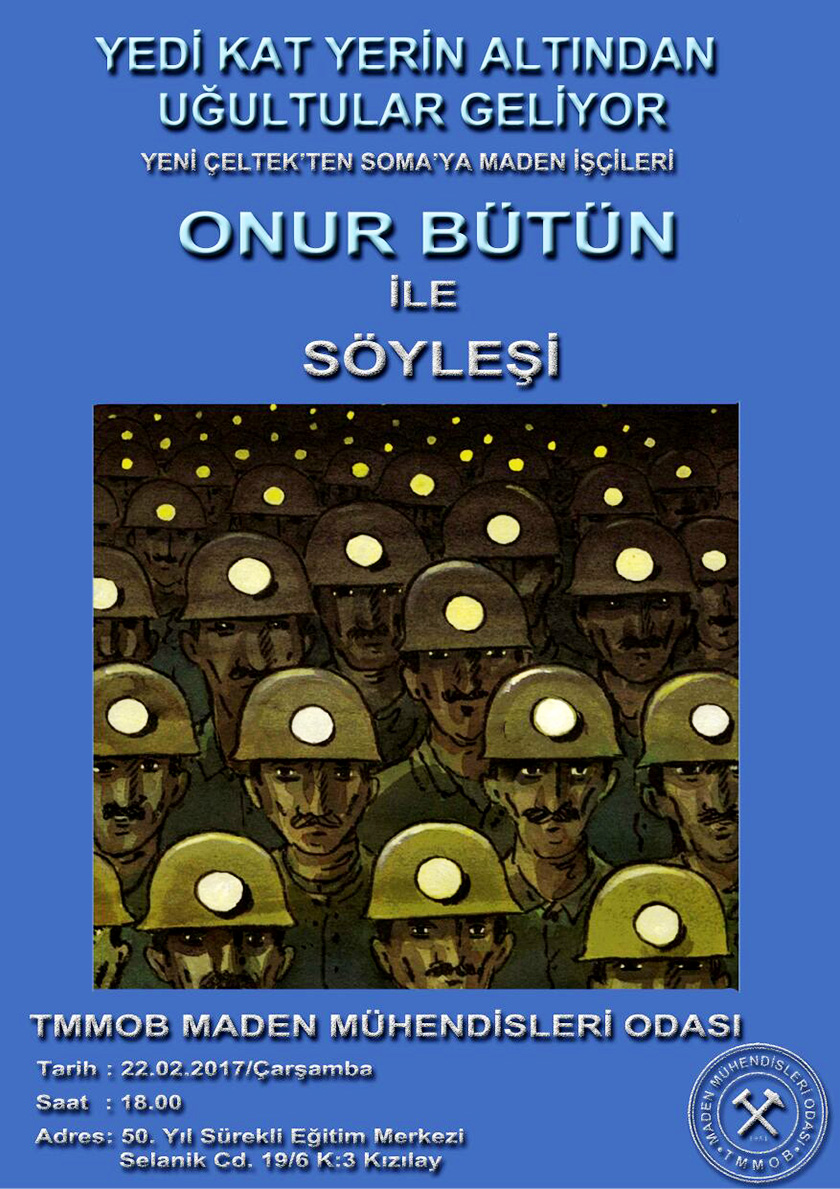 YEDİ KAT YERİN ALTINDAN UĞULTULAR GELİYOR

(ONUR BÜTÜN İLE SÖYLEŞİ)